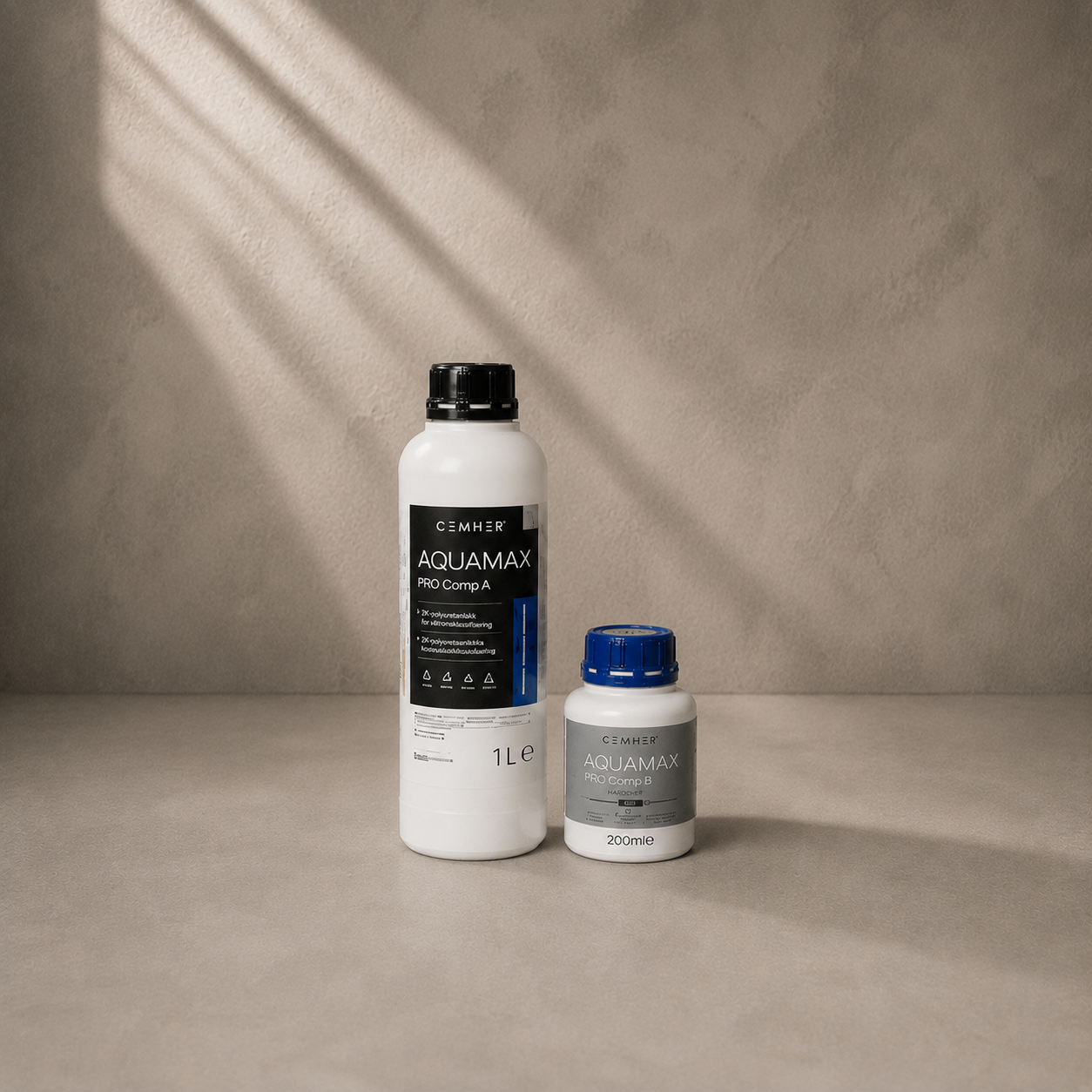 Matt lakk, 2-komp, 1L + 200ML